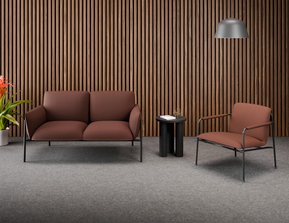 Swift Armchair - Terracotta Rust