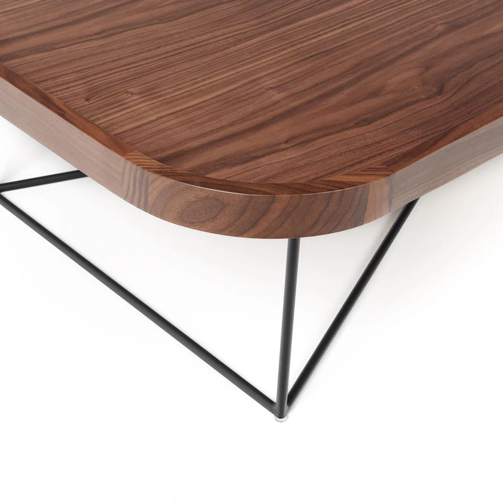 Porter Rectangle Coffee Table - Walnut
