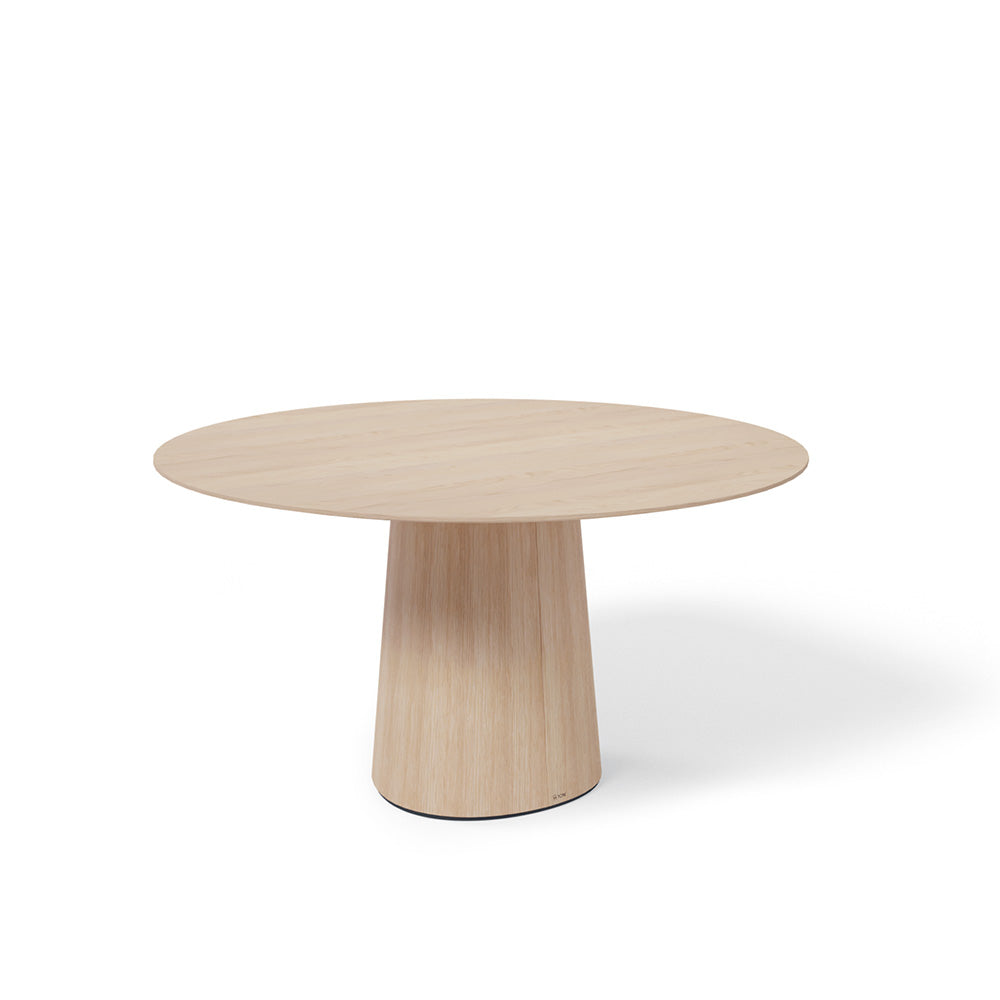 P.O.V. Table 462 - Round - Natural Oak
