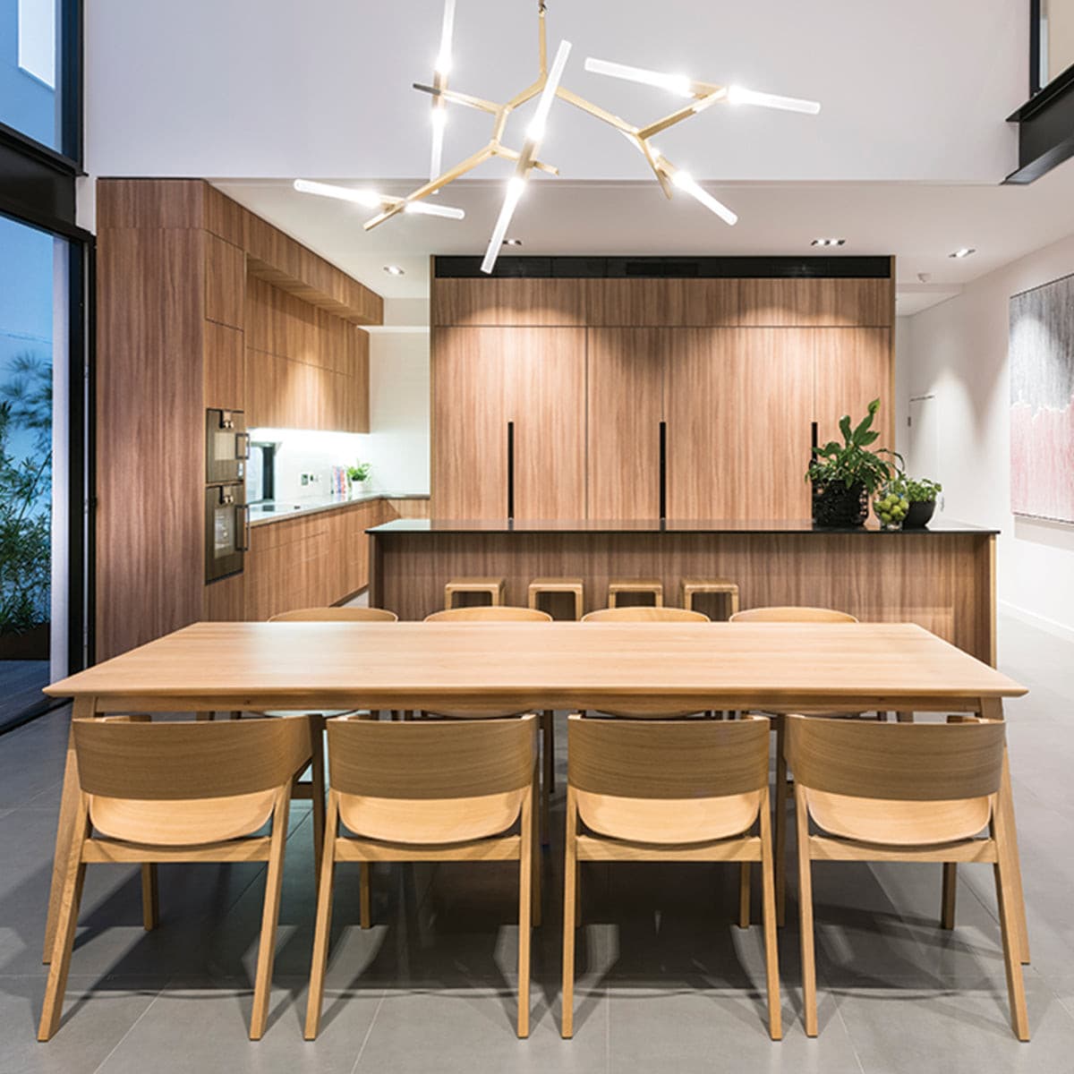 Merano Dining Armchair (Natural Oak).