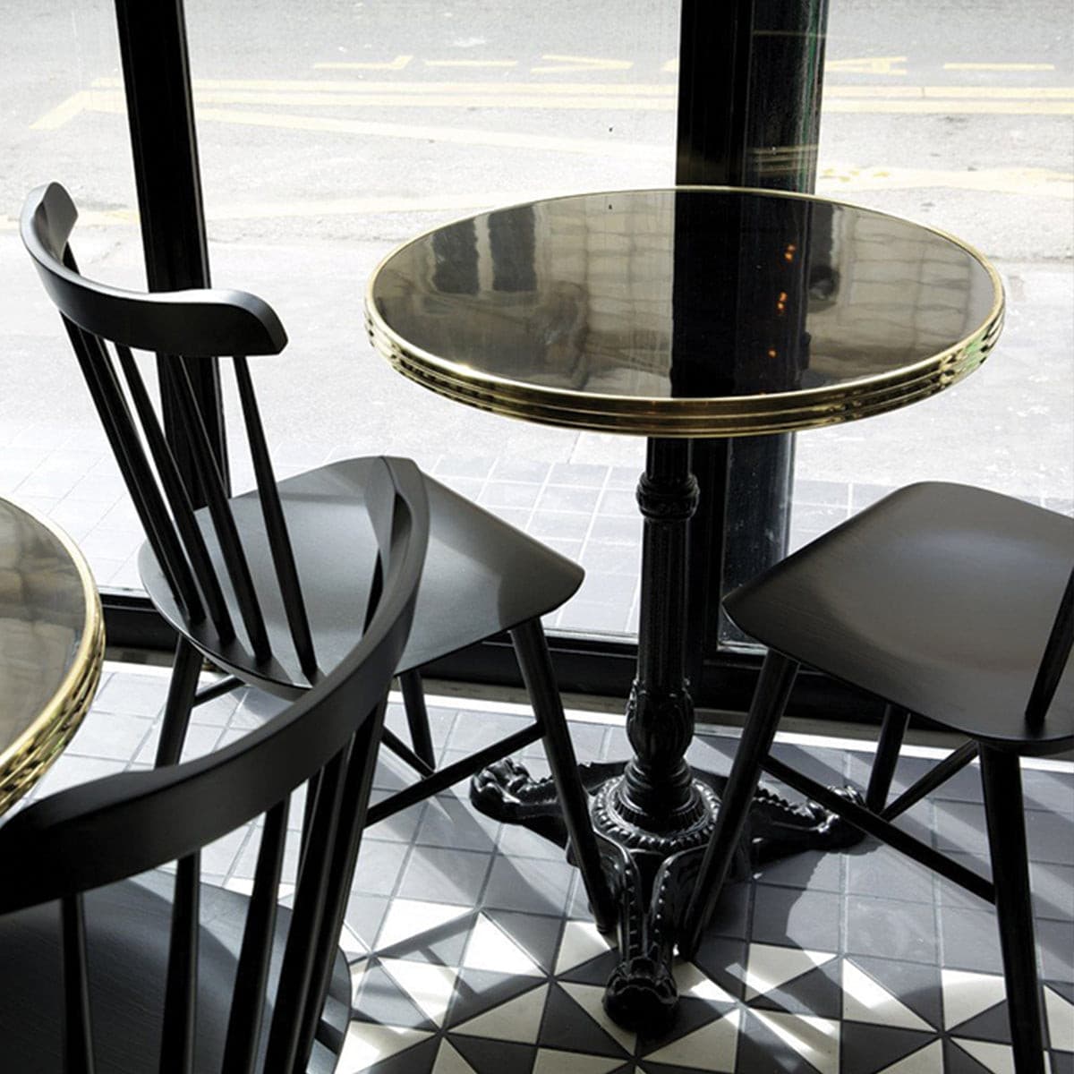 Ironica Dining Chair (Black).