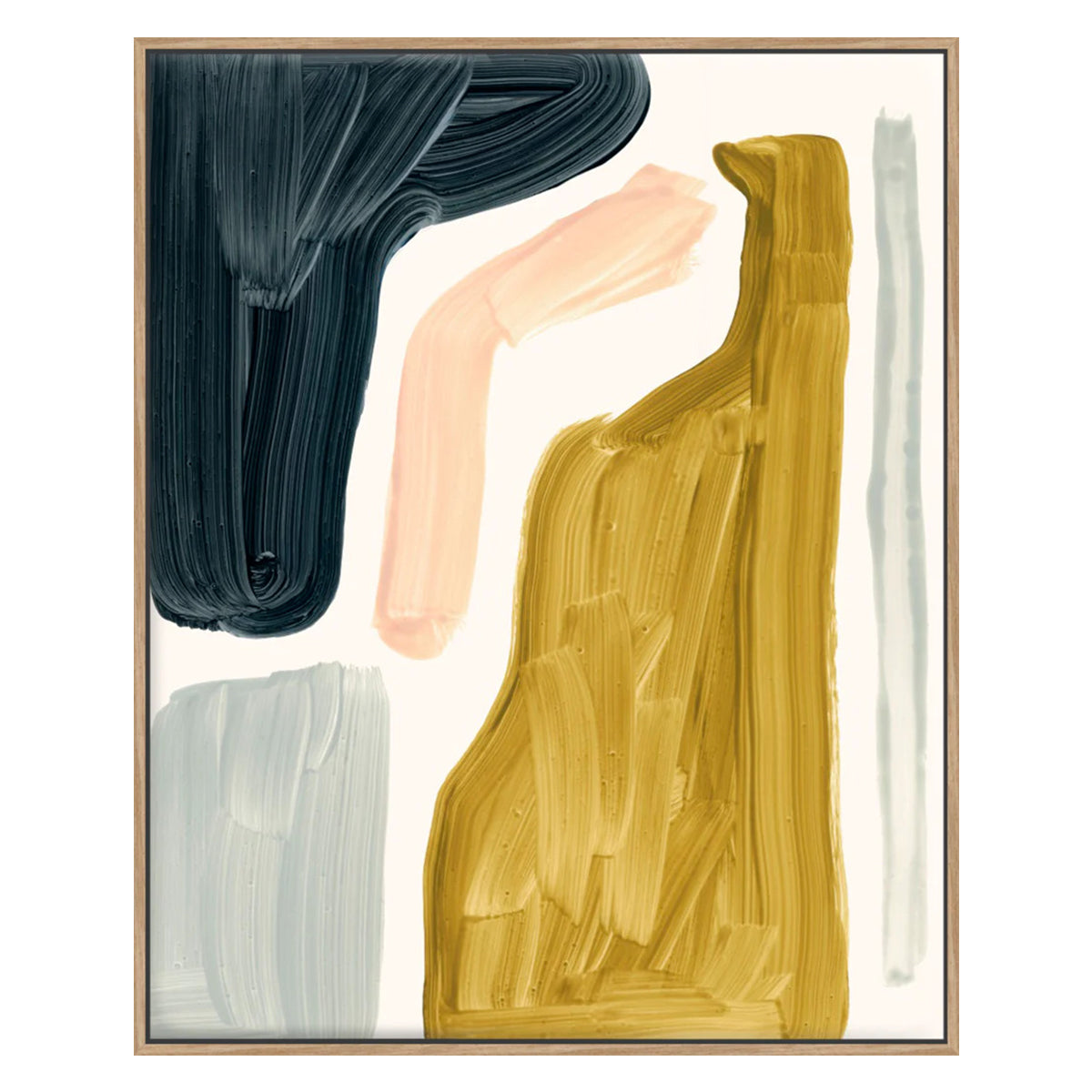 Brushy Shapes I.