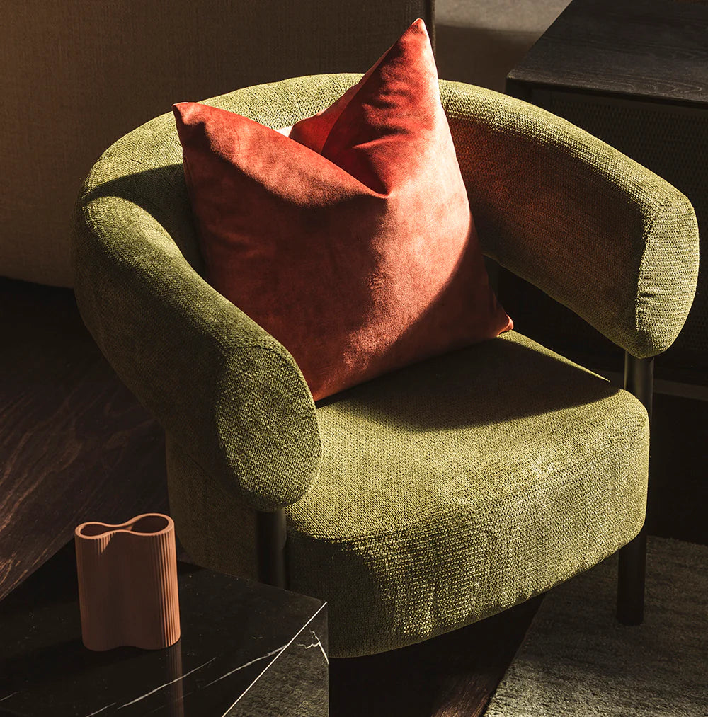Harris Occasional Chair - Black/Moss