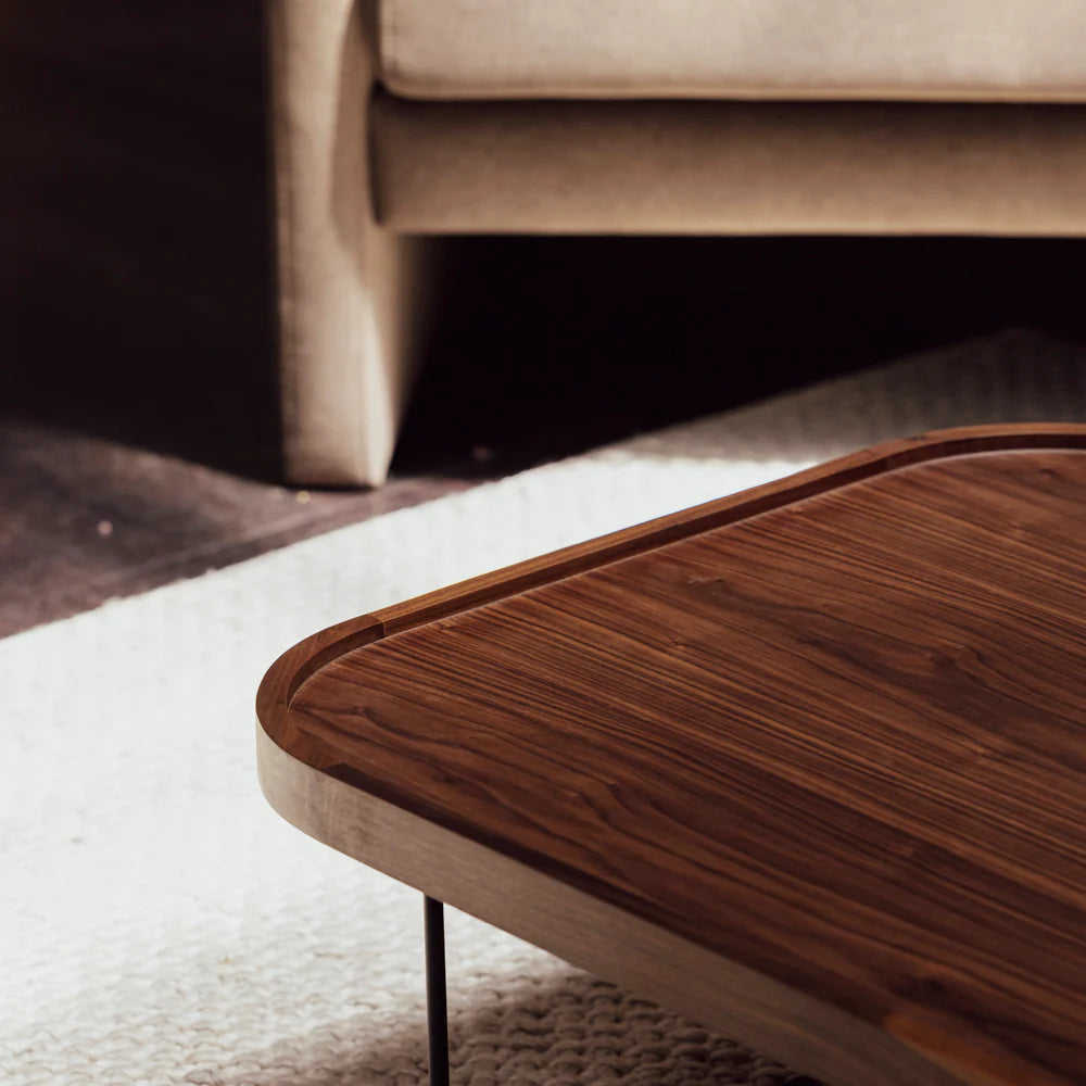 Porter Rectangle Coffee Table - Walnut