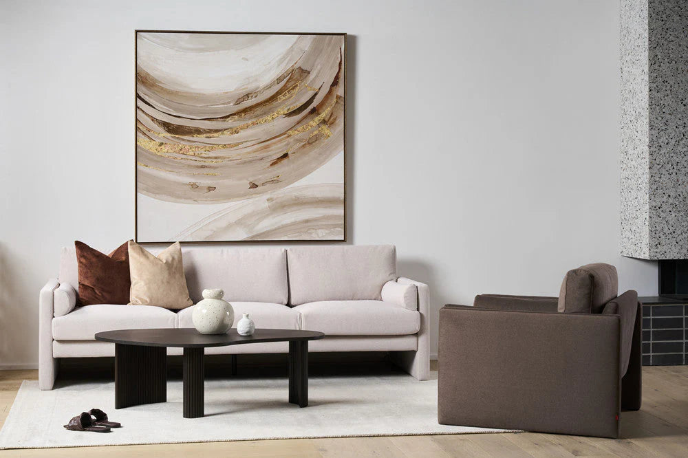 Laurel Armchair - Merino Mocha