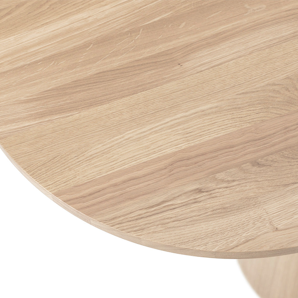 P.O.V. Bar Table 468 - Rectangle - Heavily Rounded Corner - European Oak
