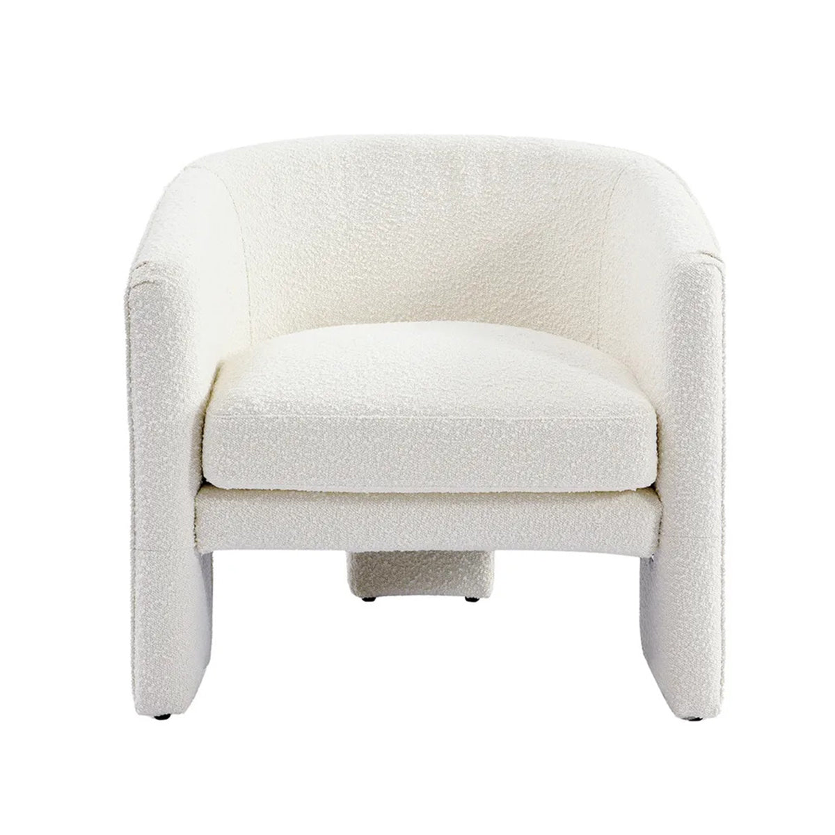 Kylie Armchair - White Boucle