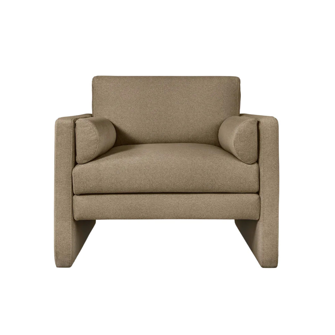Laurel Armchair - Merino Mocha