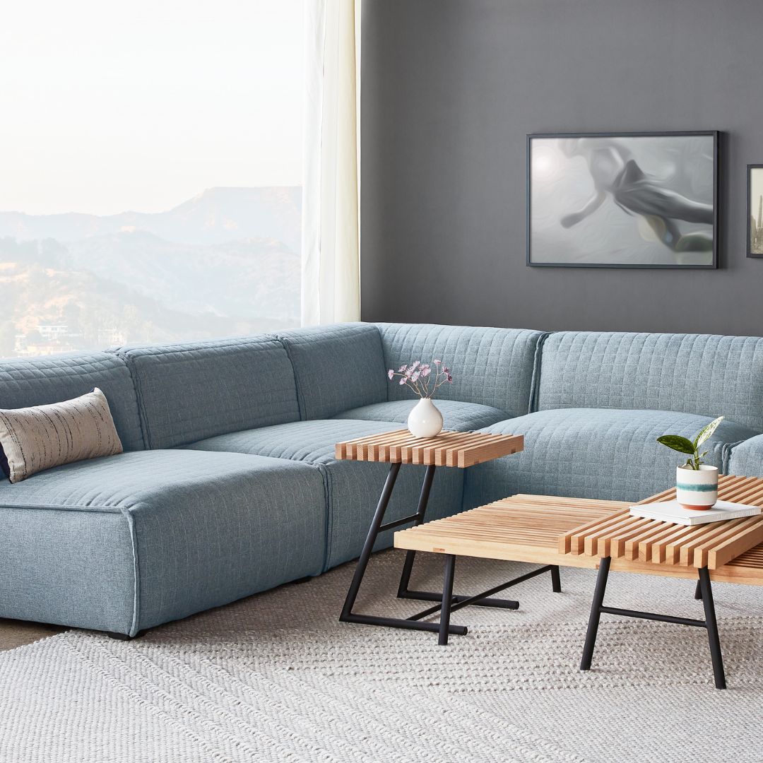 Nexus Corner Sofa - Parliament Lake