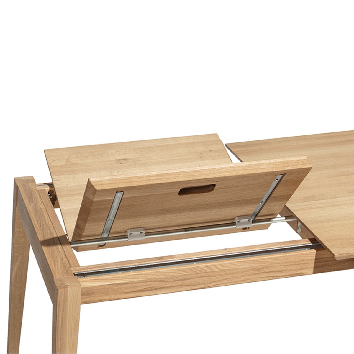 Jutland Extendable Dining Table (Natural Oak).