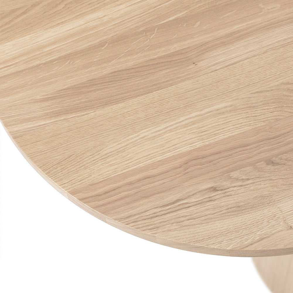 P.O.V. Table 464 - Rectangle - Heavily Rounded Corners - European Oak