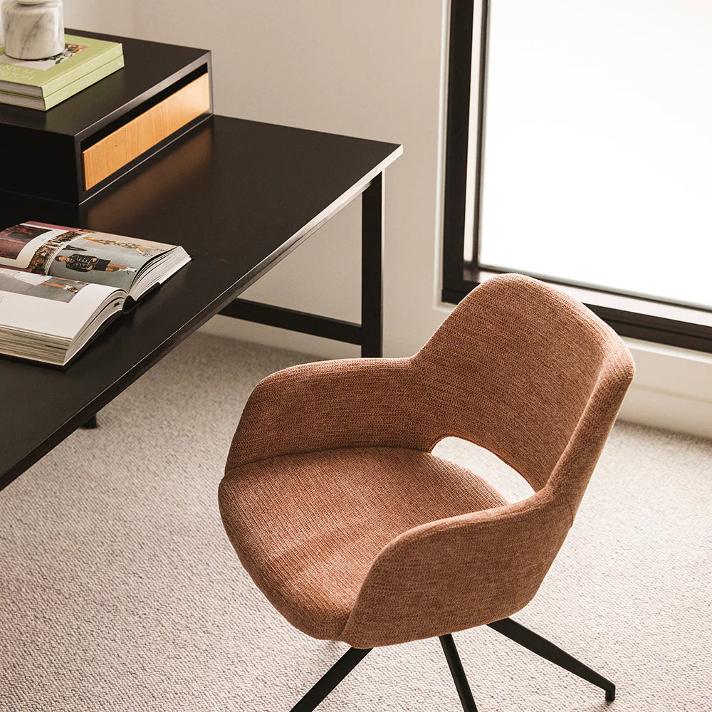 Timmy Swivel Dining Chair - Sienna