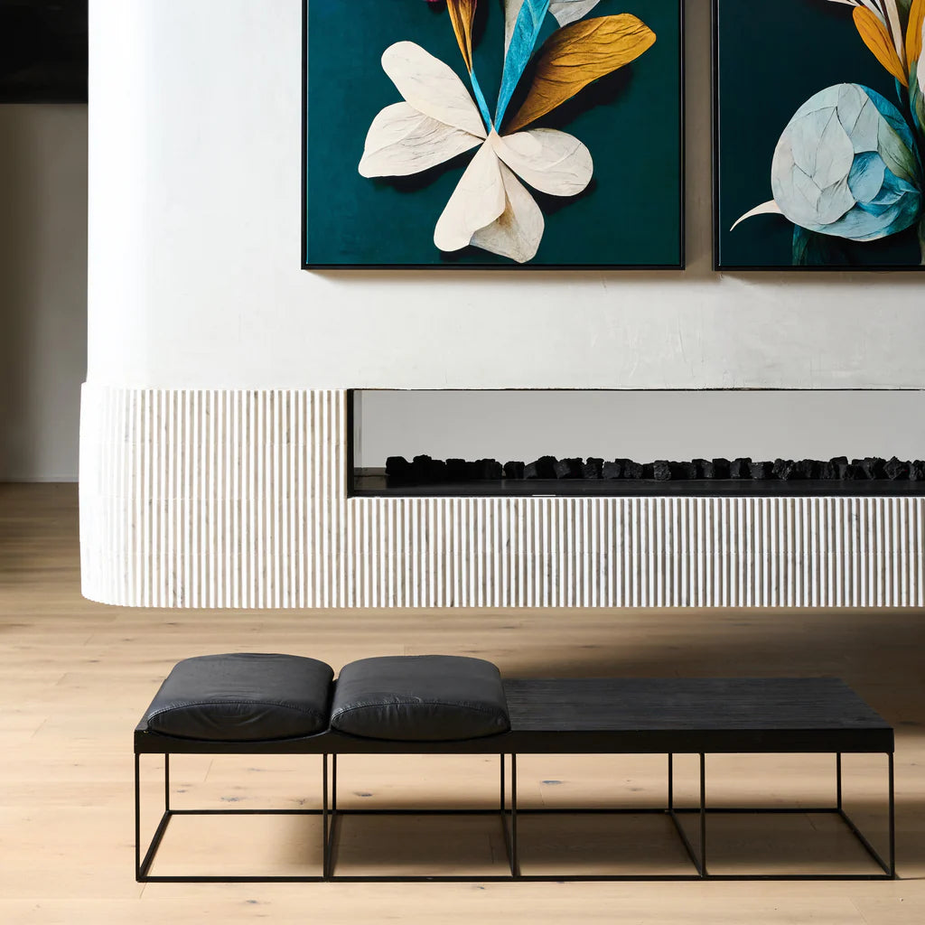Harvey Bench Seat - Black
