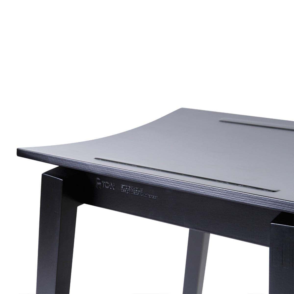 Stockholm Bar Stool (Black Stain).