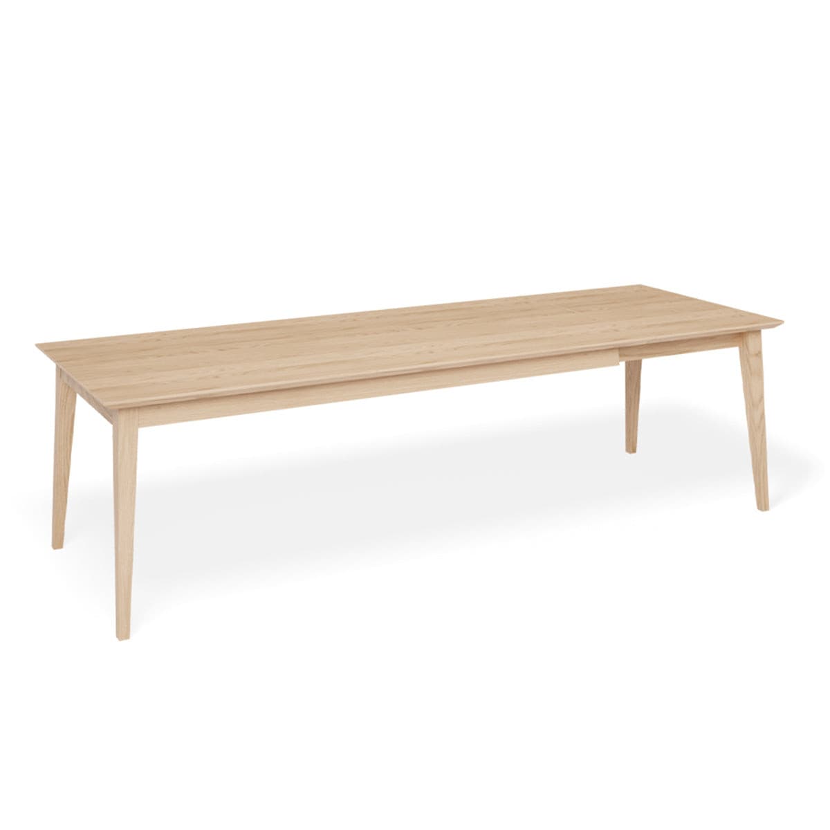 Jutland Extendable Dining Table (Natural Oak).