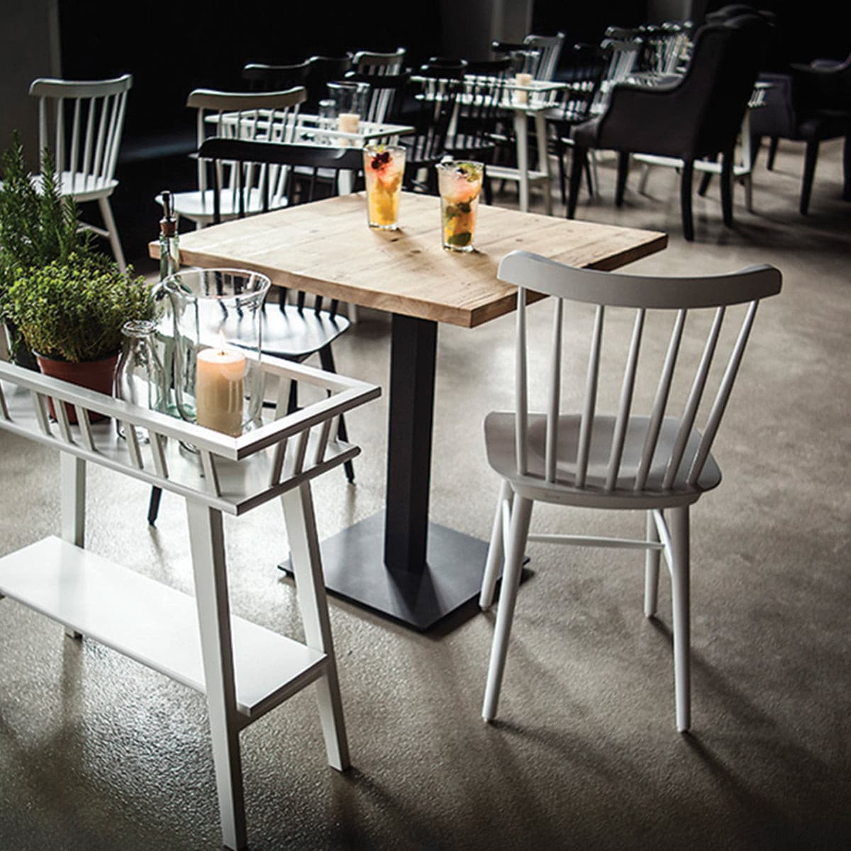 Ironica Dining Chair (White).