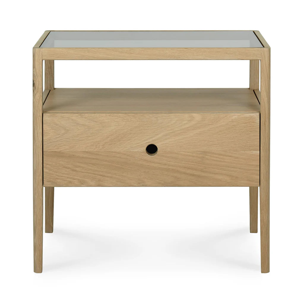 Spindle Bedside Table