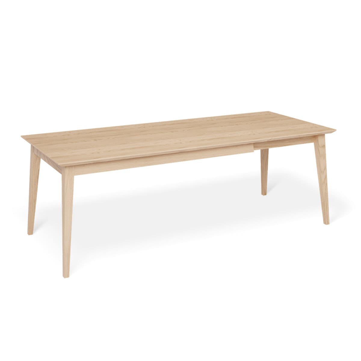 Jutland Extendable Dining Table (Natural Oak).