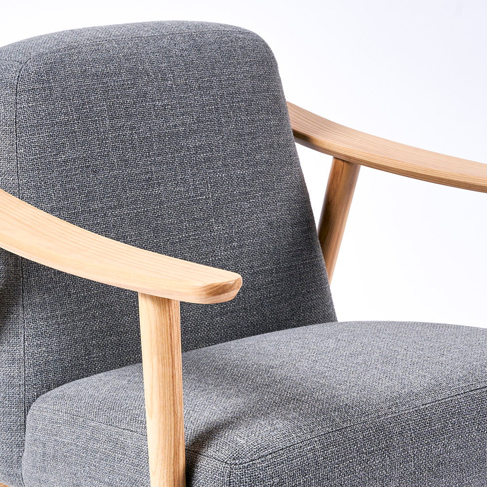 Baltic Armchair - Andorra Pewter/Ash
