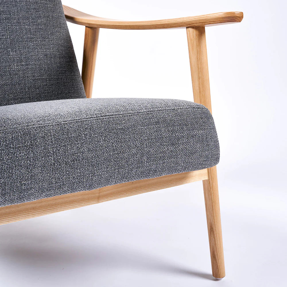 Baltic Armchair - Andorra Pewter/Ash