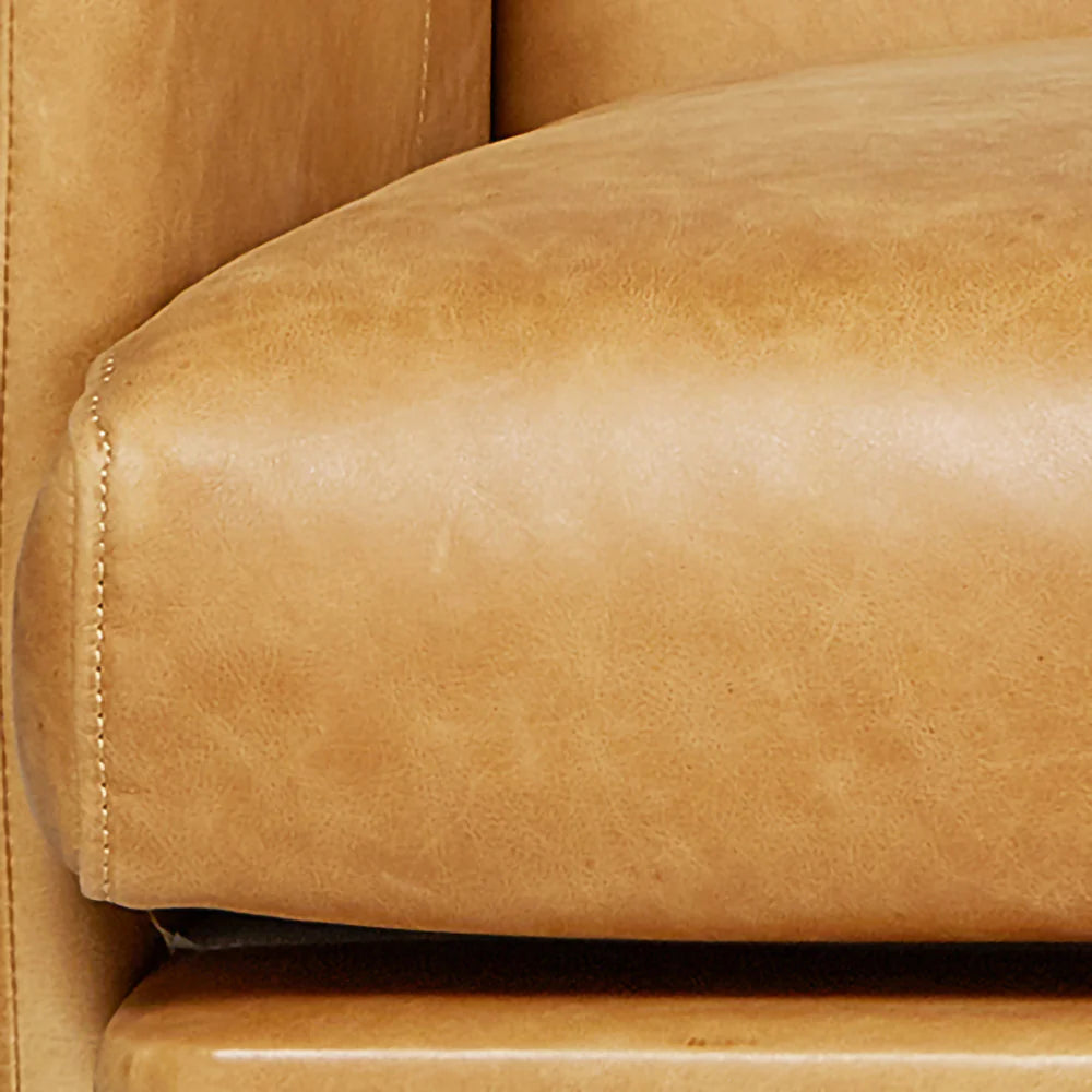 Foundry Lounge Chair - Canyon Whiskey Leather