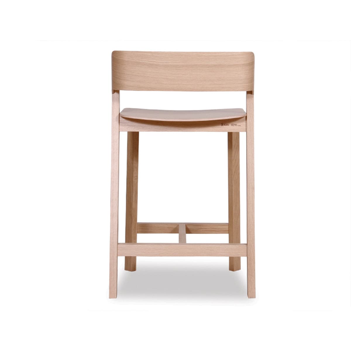 Merano Bar Stool (Natural Oak).