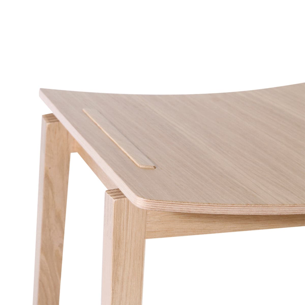 Stockholm Bar Stool (Natural Oak).