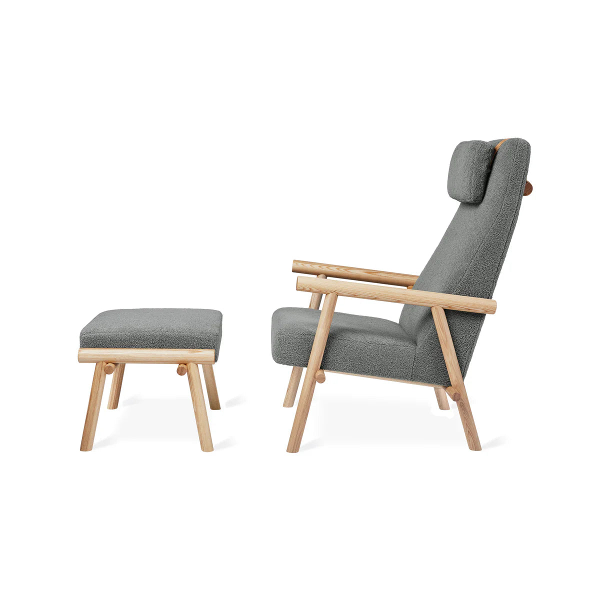 Labrador Armchair - Auckland Bluff Ash