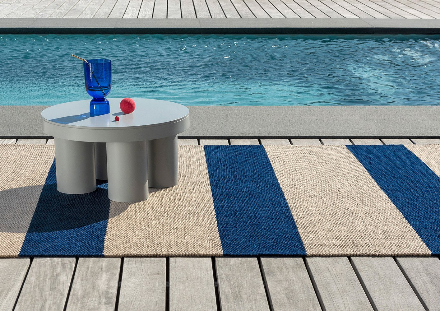 Deck Rug - Electric Blue - Outdoor - 496708