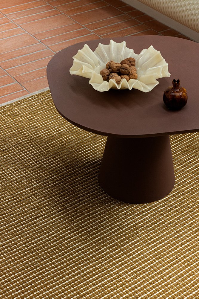 Frame Rug - Mustard - 129306