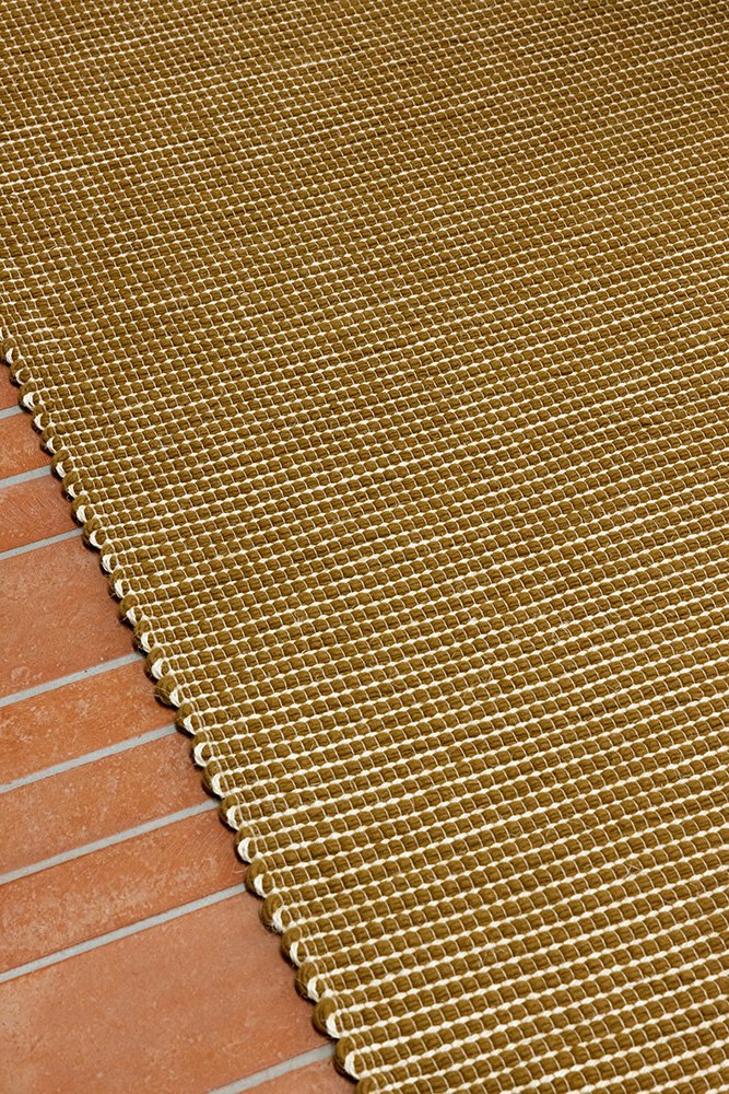 Frame Rug - Mustard - 129306