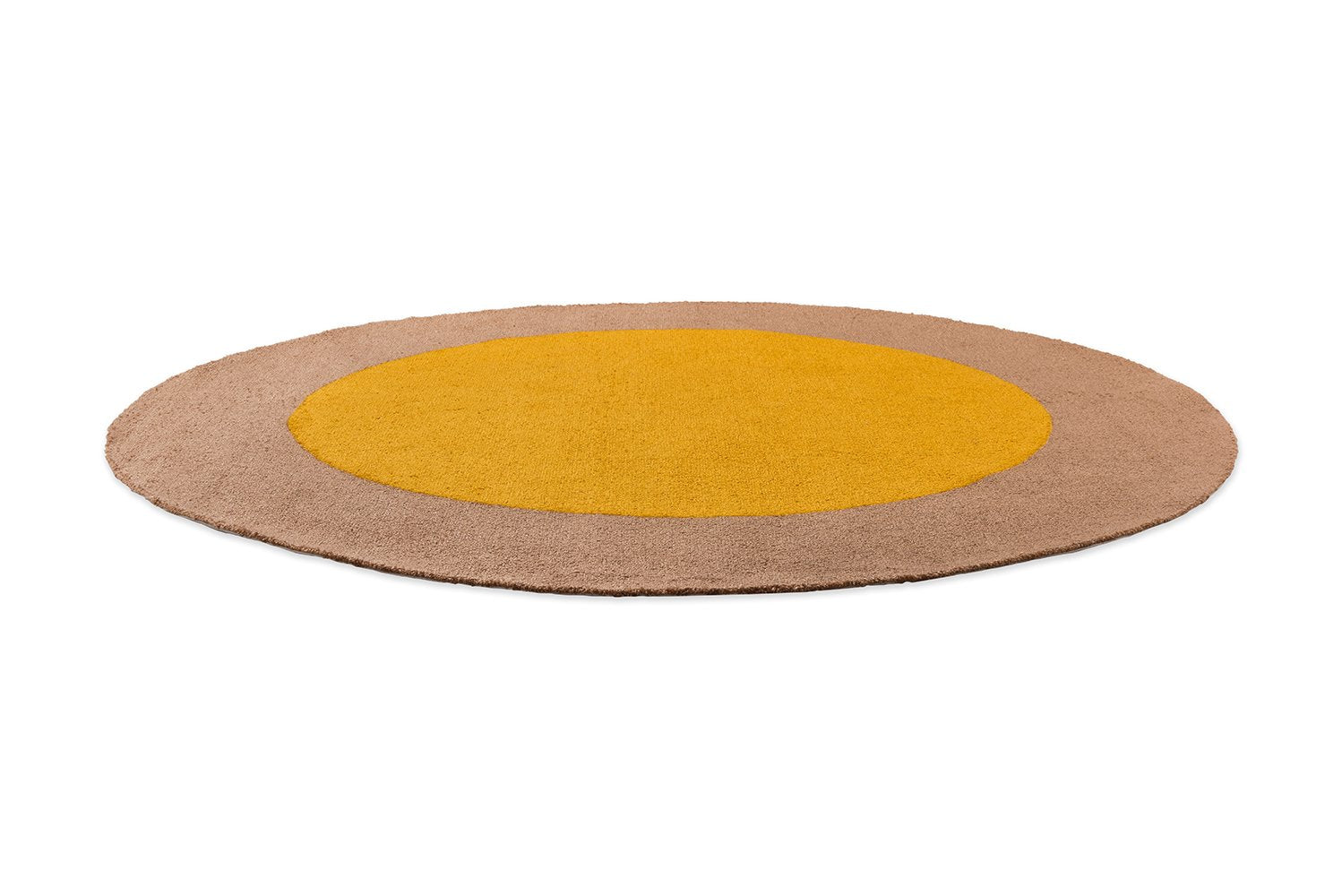 Habitat Festival Round Rug - Yellow - Outdoor - 496306