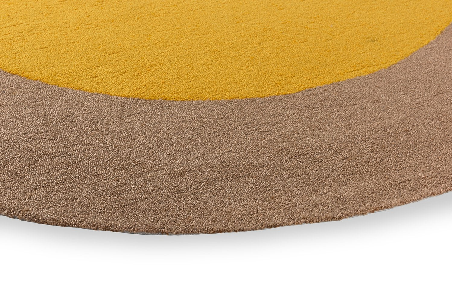Habitat Festival Round Rug - Yellow - Outdoor - 496306