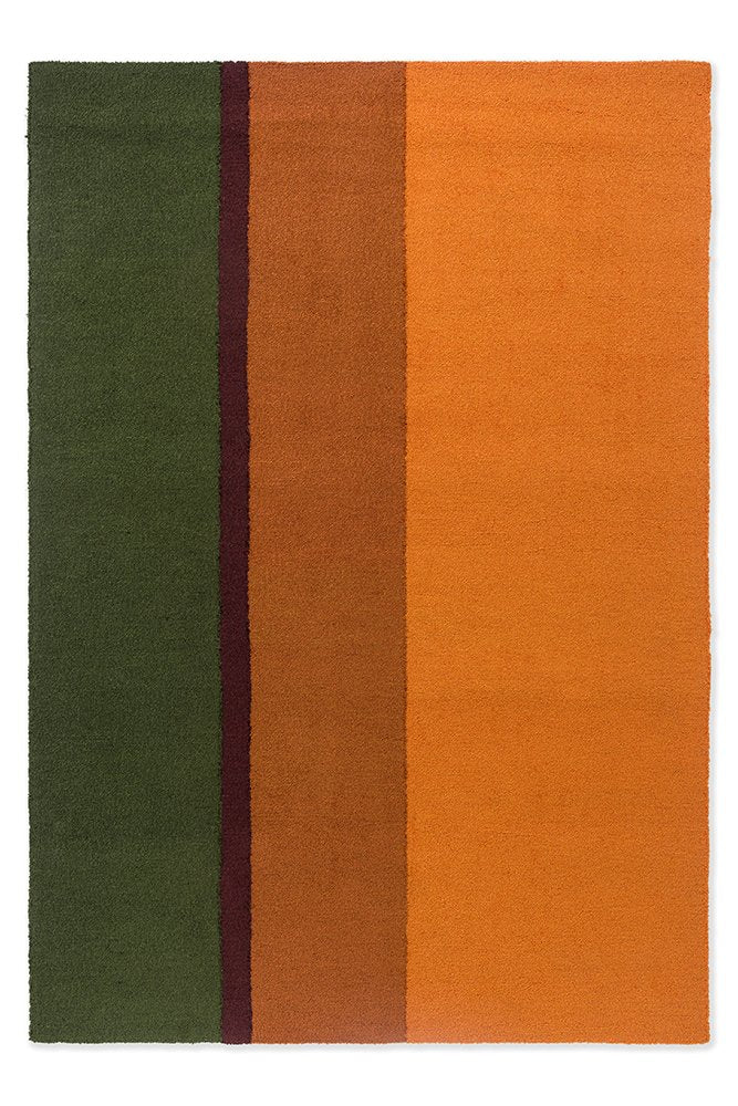 Habitat Festival Stripe Rug - Orange - Outdoor - 496513