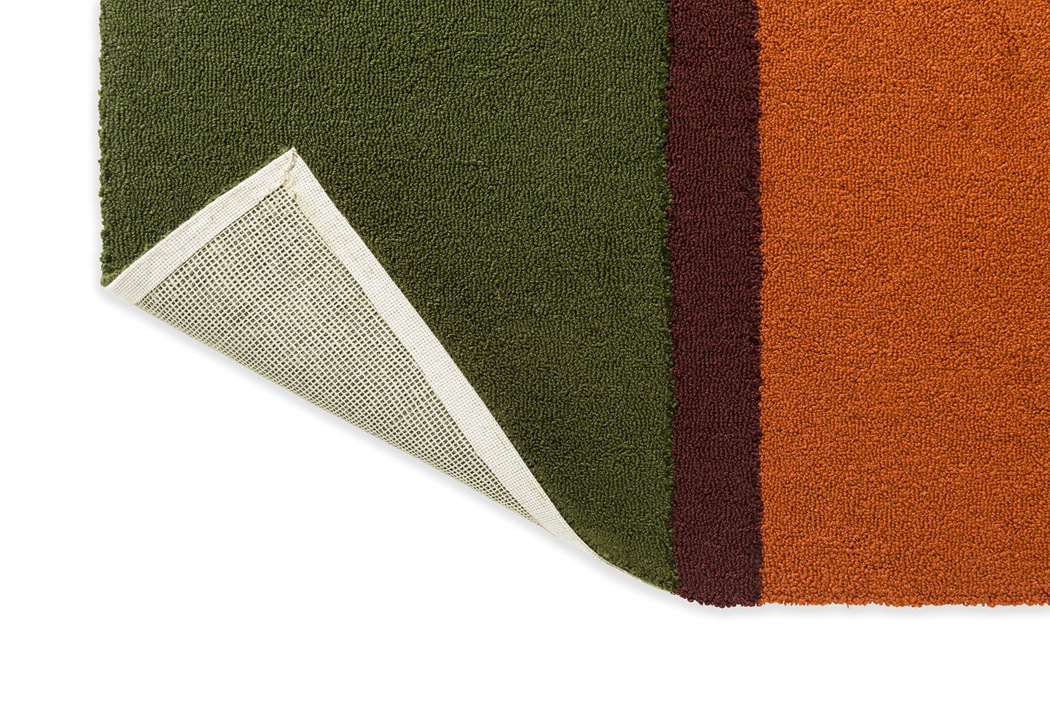 Habitat Festival Stripe Rug - Orange - Outdoor - 496513