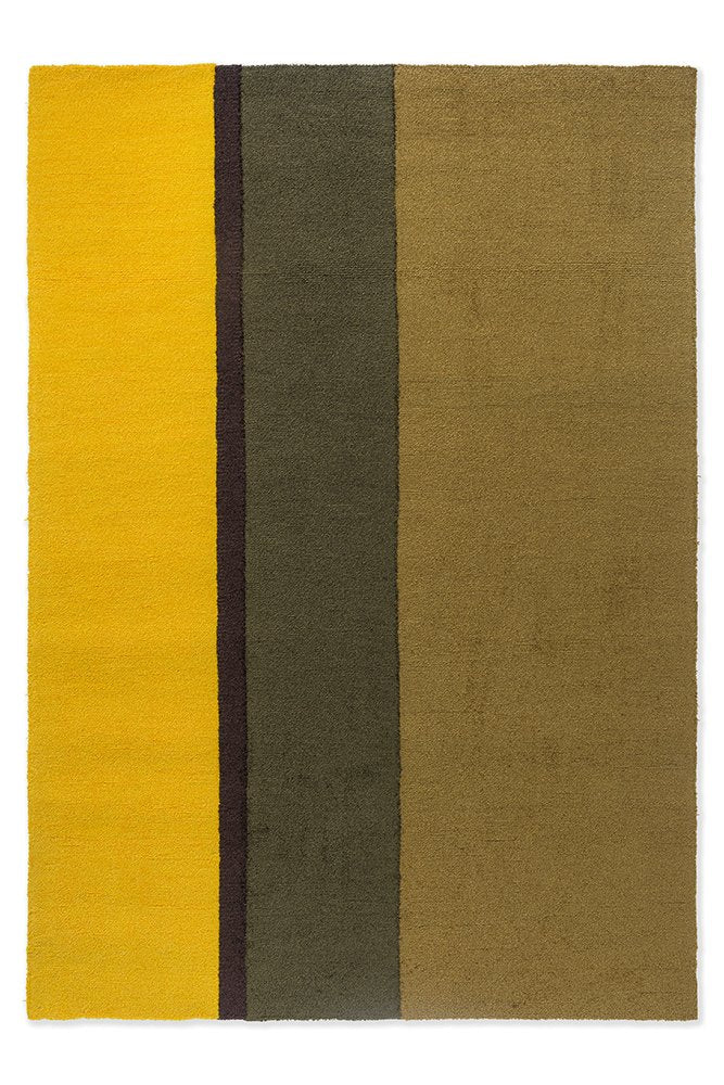 Habitat Festival Stripe Rug - Yellow - Outdoor - 496516