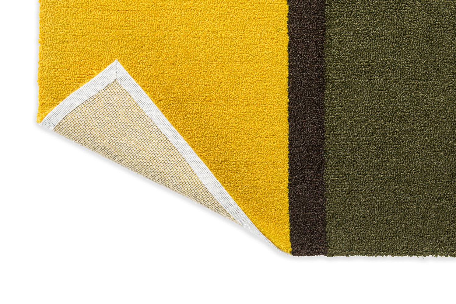 Habitat Festival Stripe Rug - Yellow - Outdoor - 496516