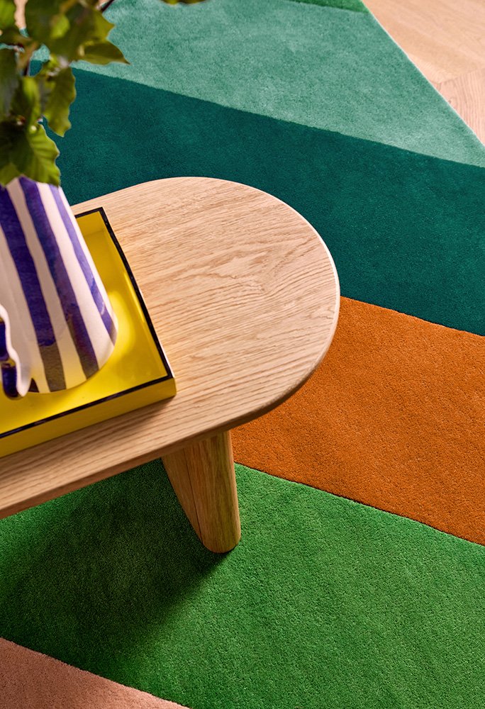 Sherbet Stripe - Emerald/Amber - 144417