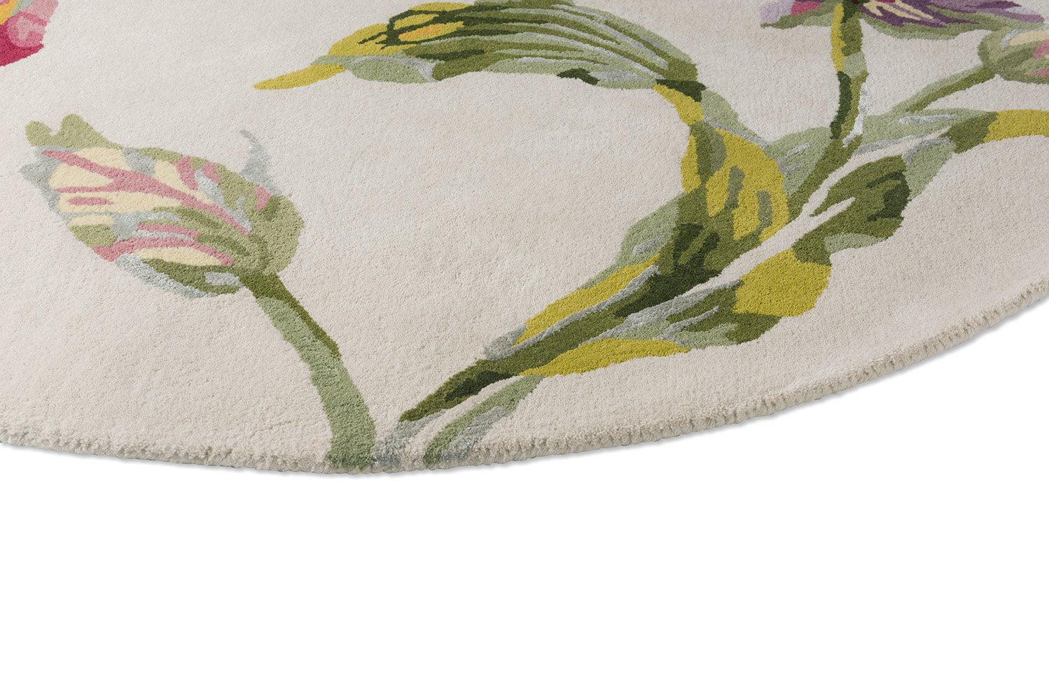 Gosford Round Rug - Cranberry - 081300