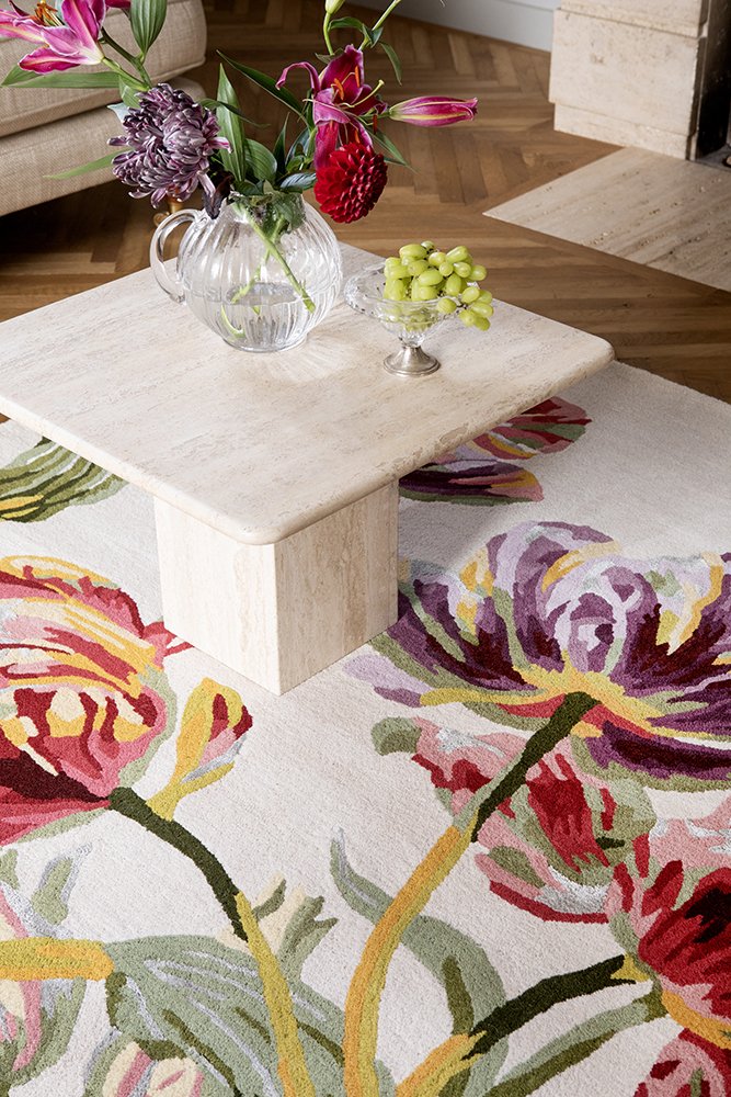 Gosford Rug - Cranberry - 081300
