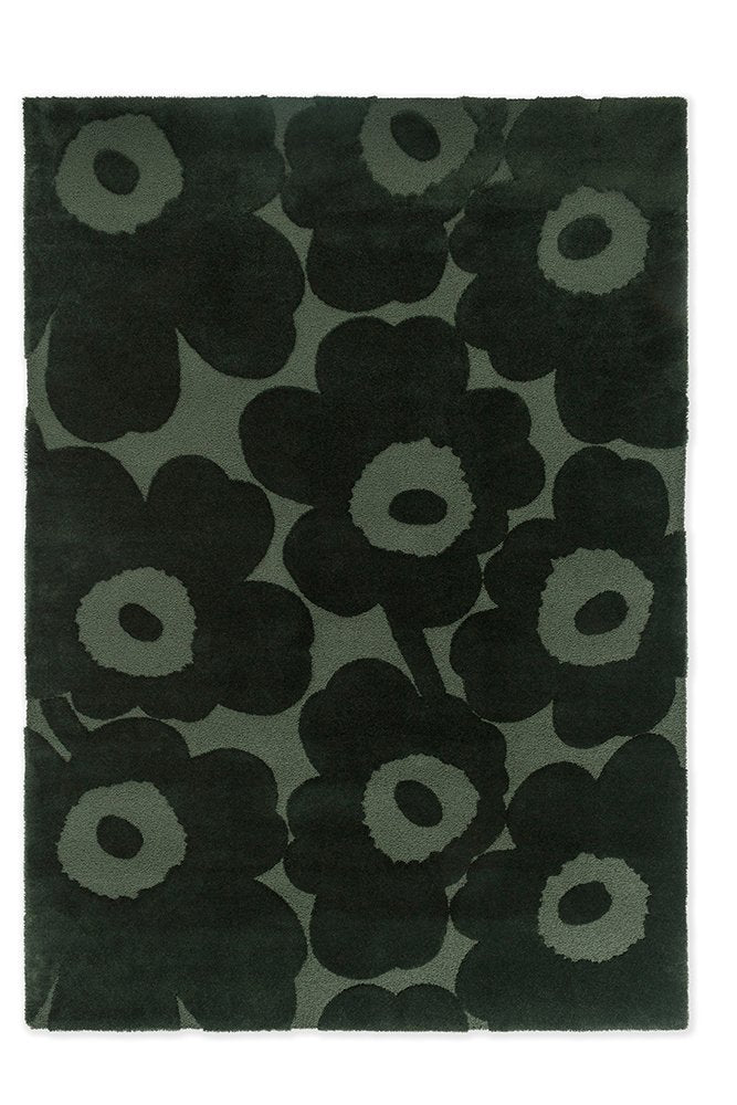 Unikko Rug - Dark Green - 132207