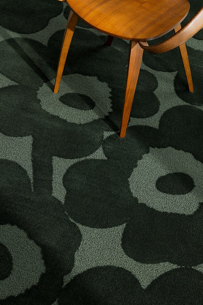 Unikko Rug - Dark Green - 132207