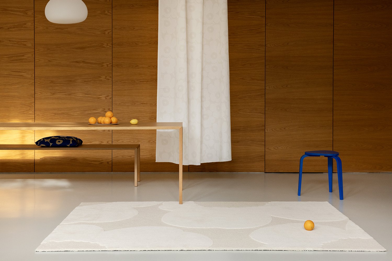 Iso Unikko Rug - Natural White - 132301
