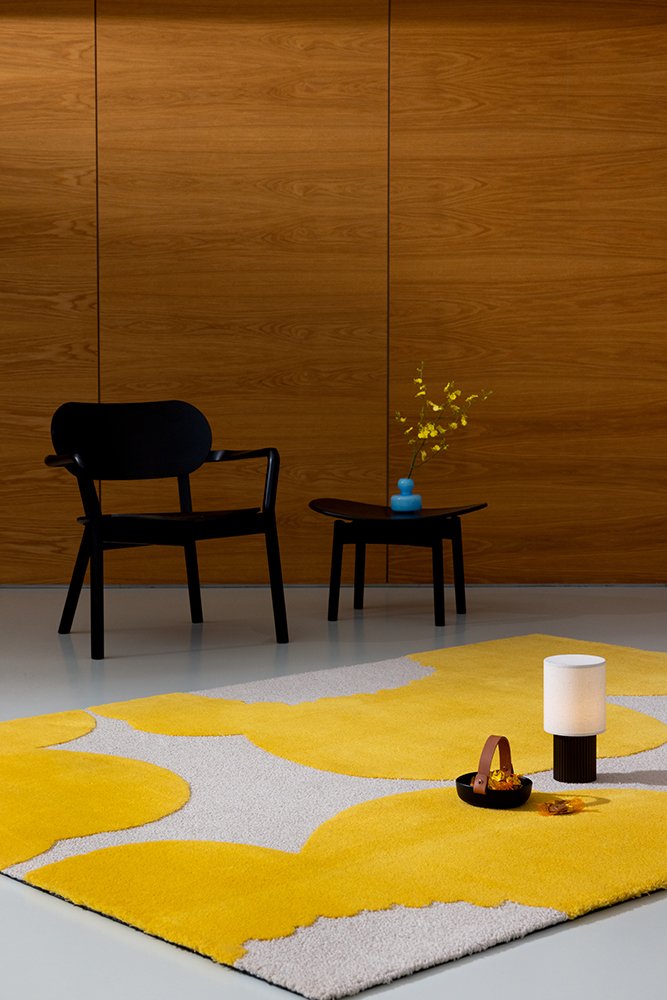 Iso Unikko Rug - Yellow - 132306