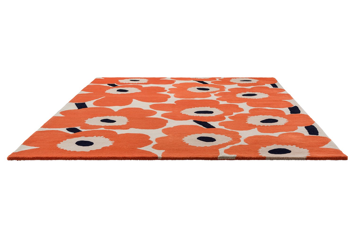 Unikko Rug - Orange Red - 132403