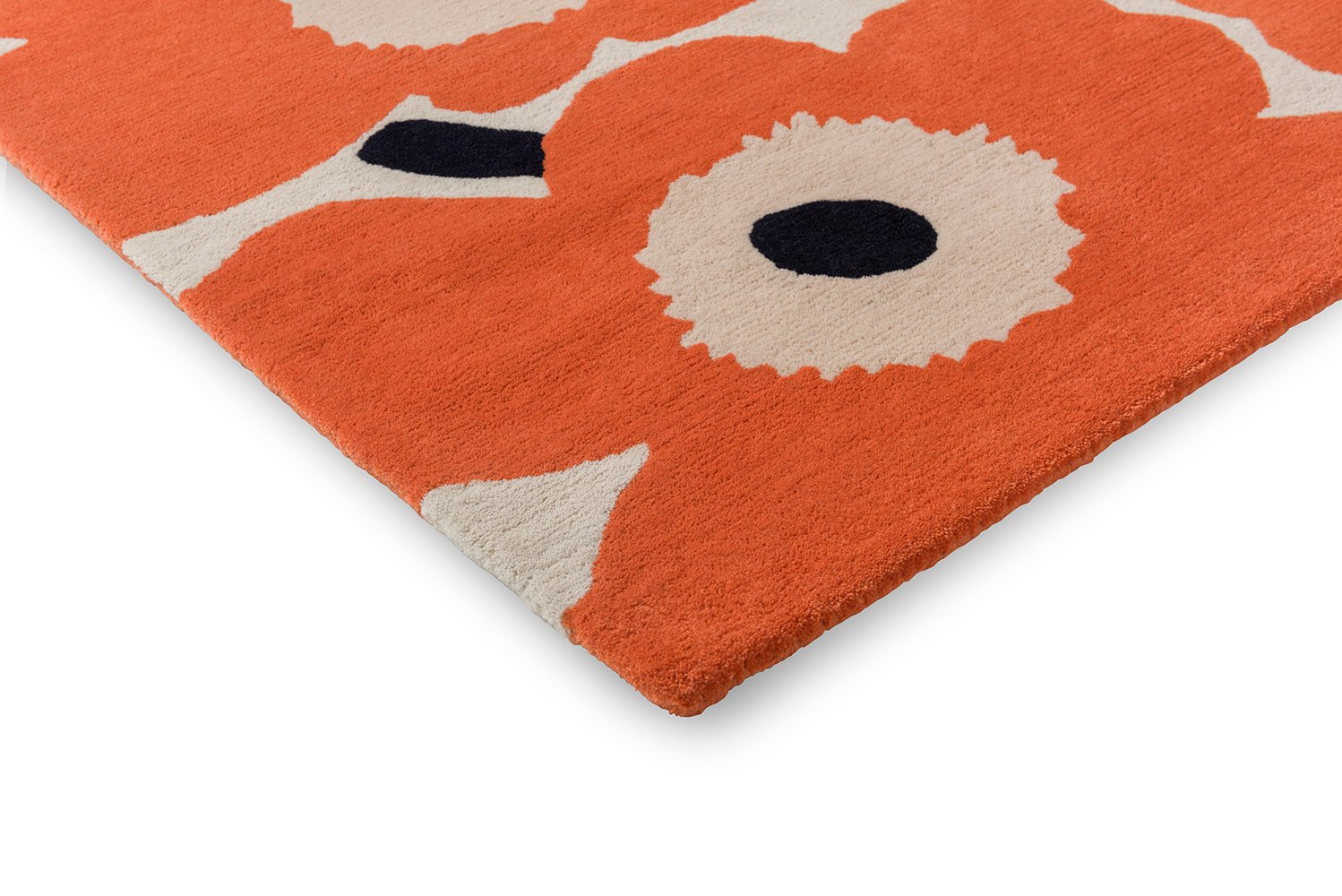 Unikko Rug - Orange Red - 132403