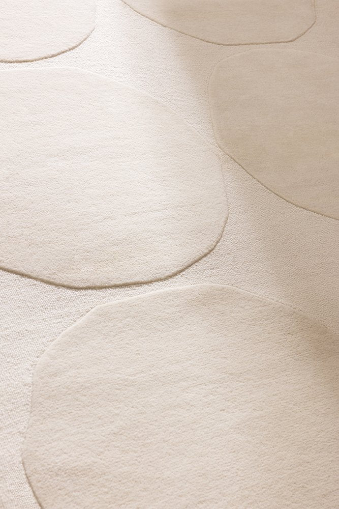 Isot Kivet Rug - Natural White - 132501