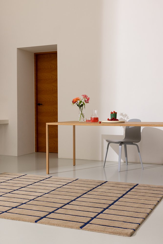 Tiiliskivi Rug - Bright Blue - 132908