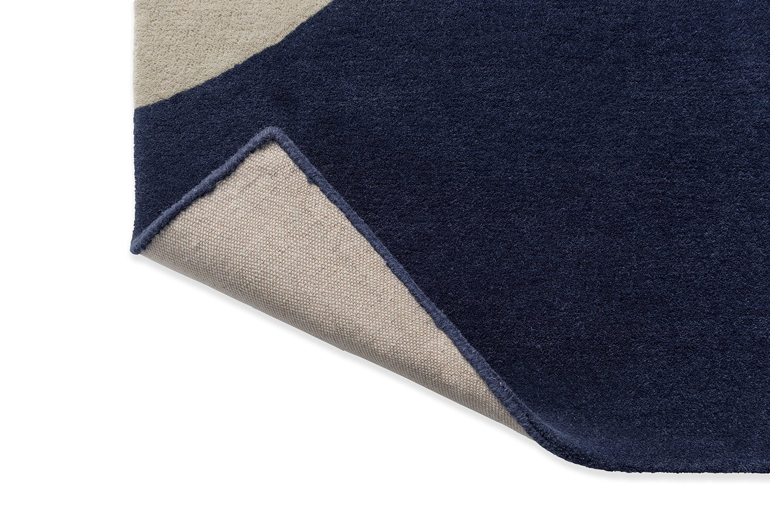 Geo Flower Rug - Denim - 060608
