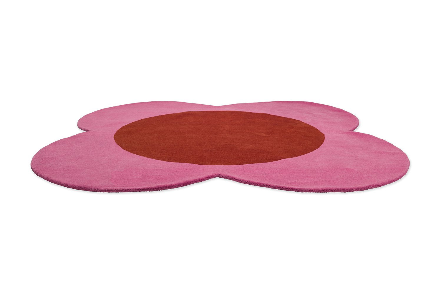 Flower Spot Rug - Pink/Red - 158400